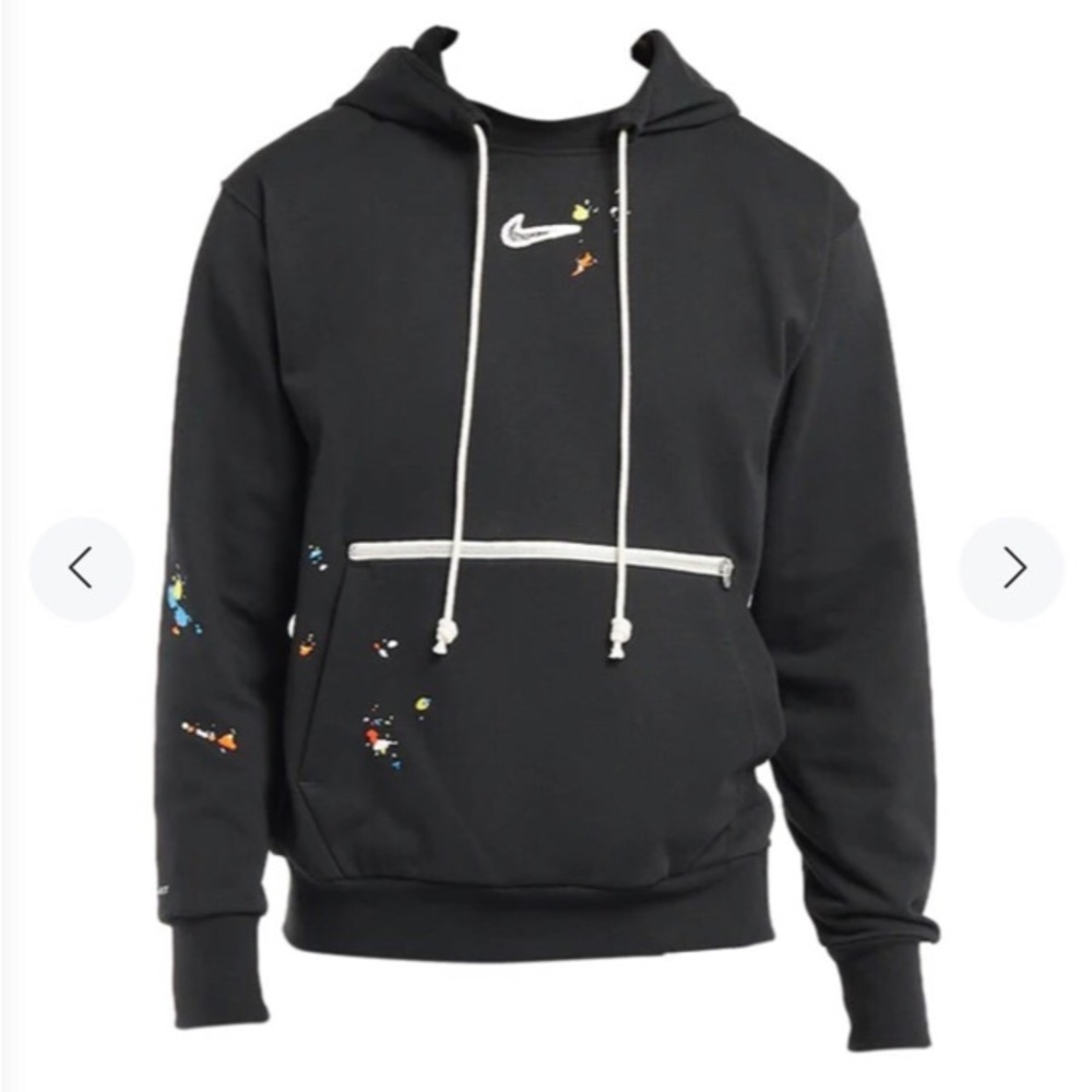 BLACK NIKE STANDARD ISSUE SPLATTER HOODIE XXL NWOT